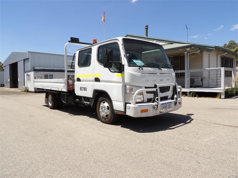 2015 Fuso Canter Dual Cab Tray Top 515