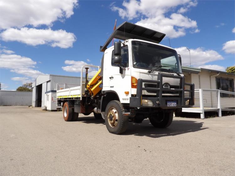 2012 Hino 500 Series Crane Truck GT1322