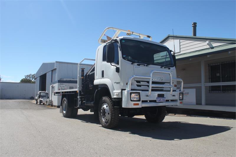 2019 Isuzu FTS 139 260 Crane Truck